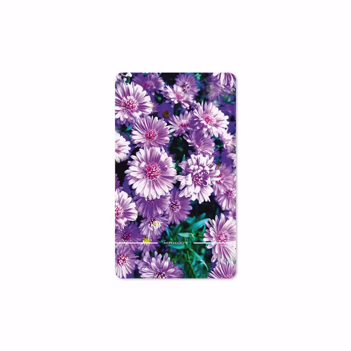 برچسب پوششی ماهوت مدل Purple-Flower مناسب برای تبلت سامسونگ Galaxy Tab A 8.0 2019 T290
