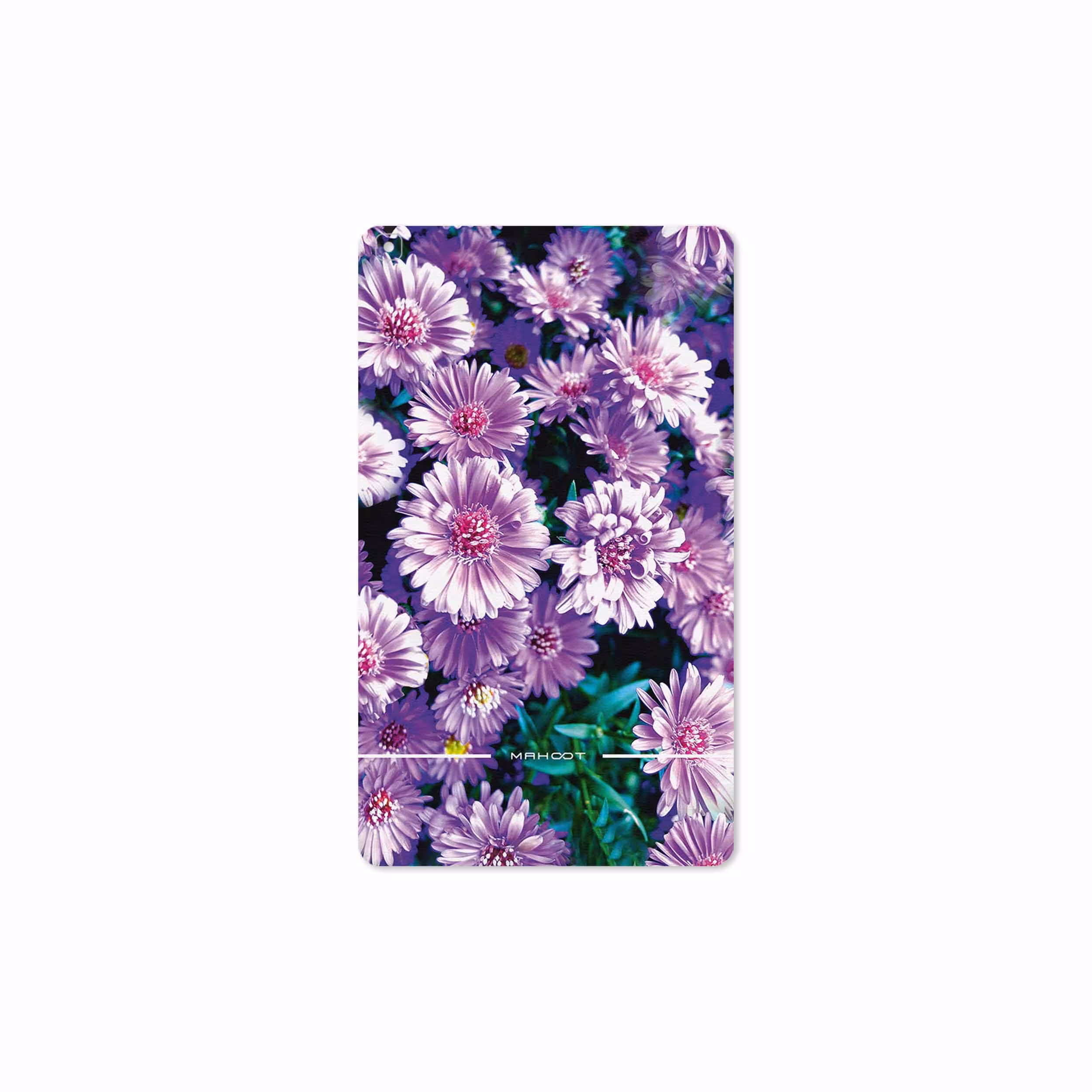 برچسب پوششی ماهوت مدل Purple-Flower مناسب برای تبلت سامسونگ Galaxy Tab A 8.0 2019 T290