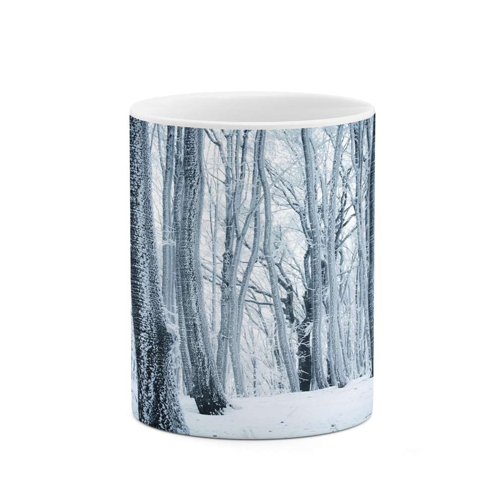 ماگ کاکتی طرح منظره برفی مدل mgs14838