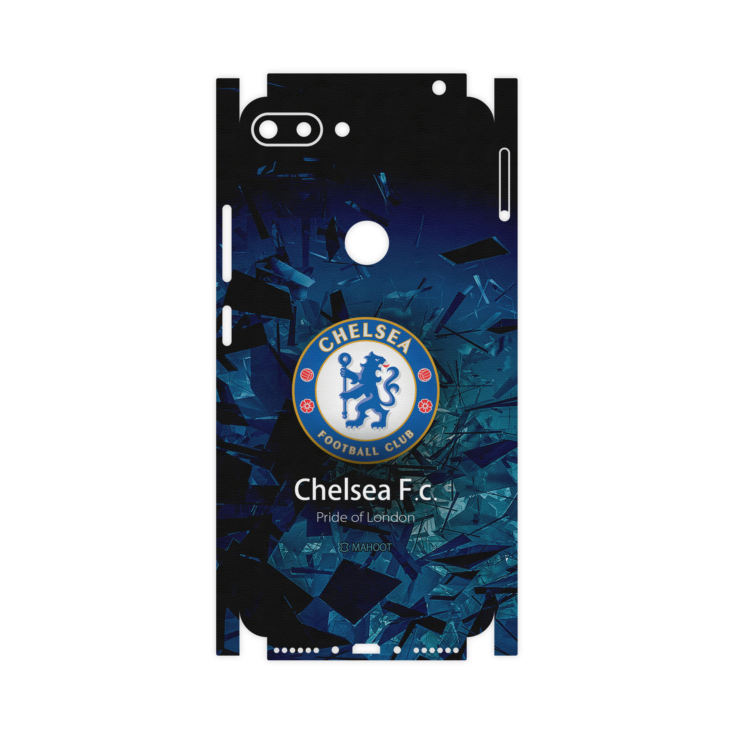 برچسب پوششی ماهوت مدل Chelsea-FC-FullSkin مناسب برای گوشی موبایل جی پلاس T10