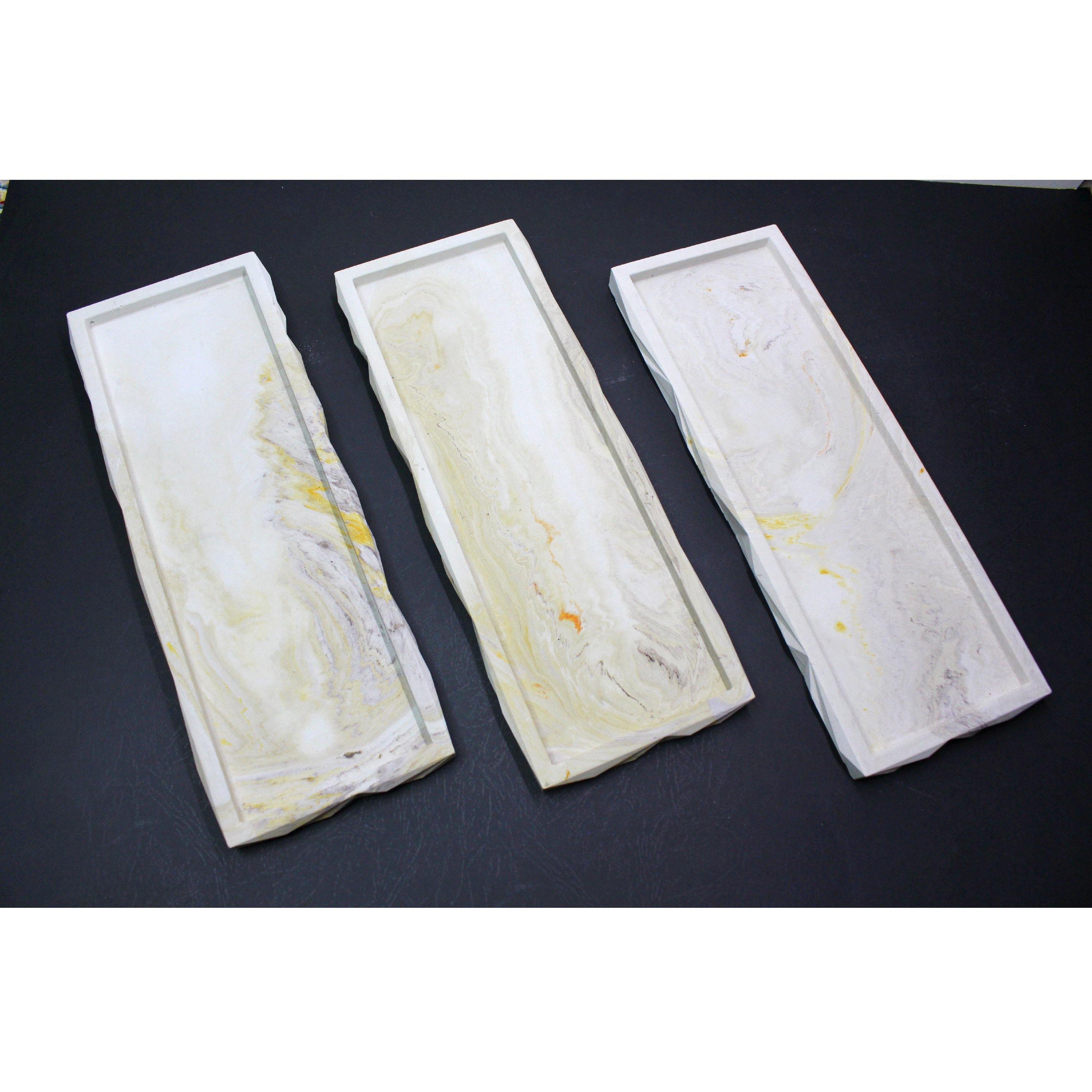 سینی سرو سنگی ،لبه طرح دار