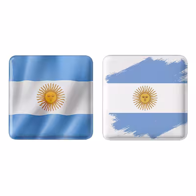 پیکسل خندالو مدل پرچم آرژانتین کد 2045720463 مجموعه 2 عددی