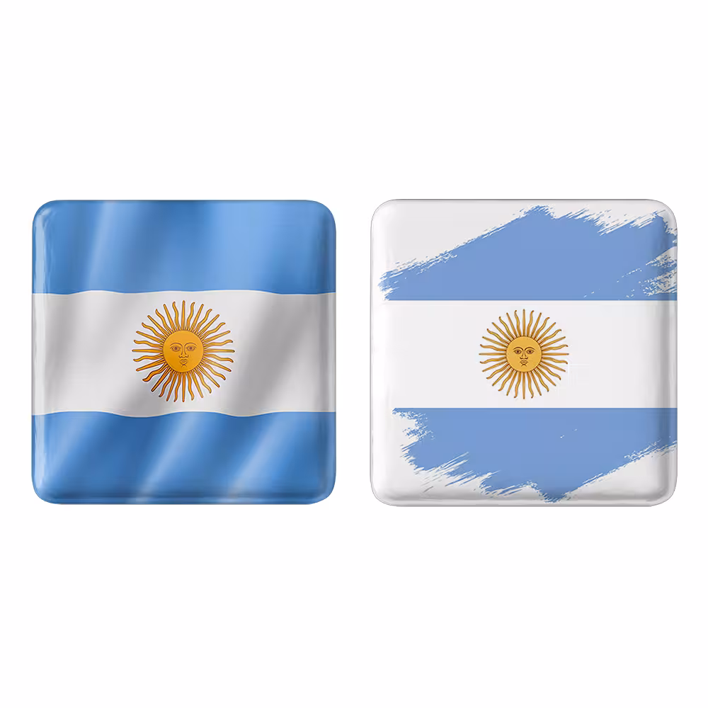 پیکسل خندالو مدل پرچم آرژانتین کد 2045720463 مجموعه 2 عددی