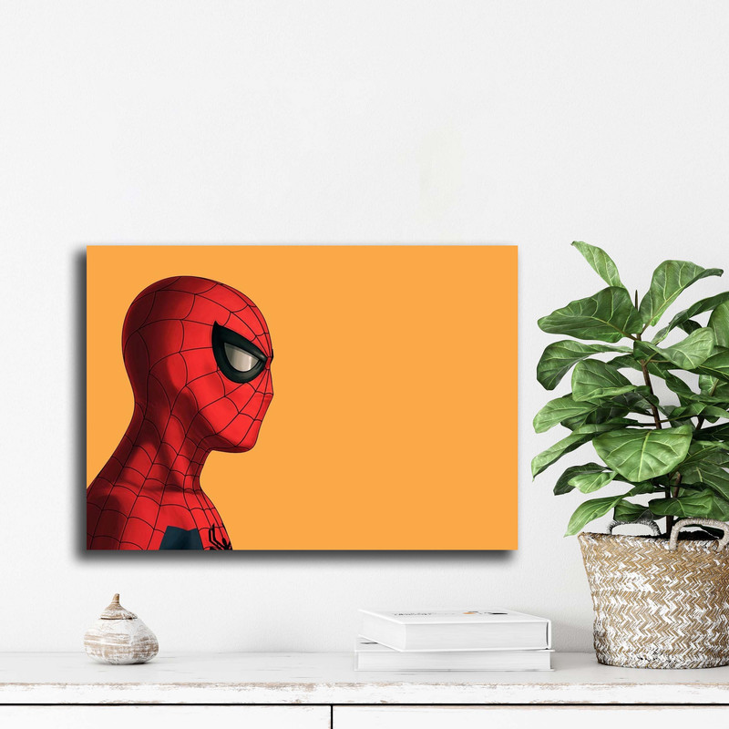 تابلو شاسی دنیای قاب مدل مرد عنکبوتی | دنیای قاب