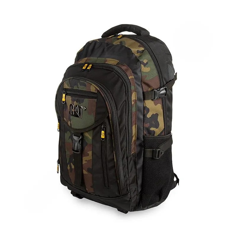 کوله پشتی کمپینگ طرح کاترپیلار 50 لیتری TFR | سبز ارتشی