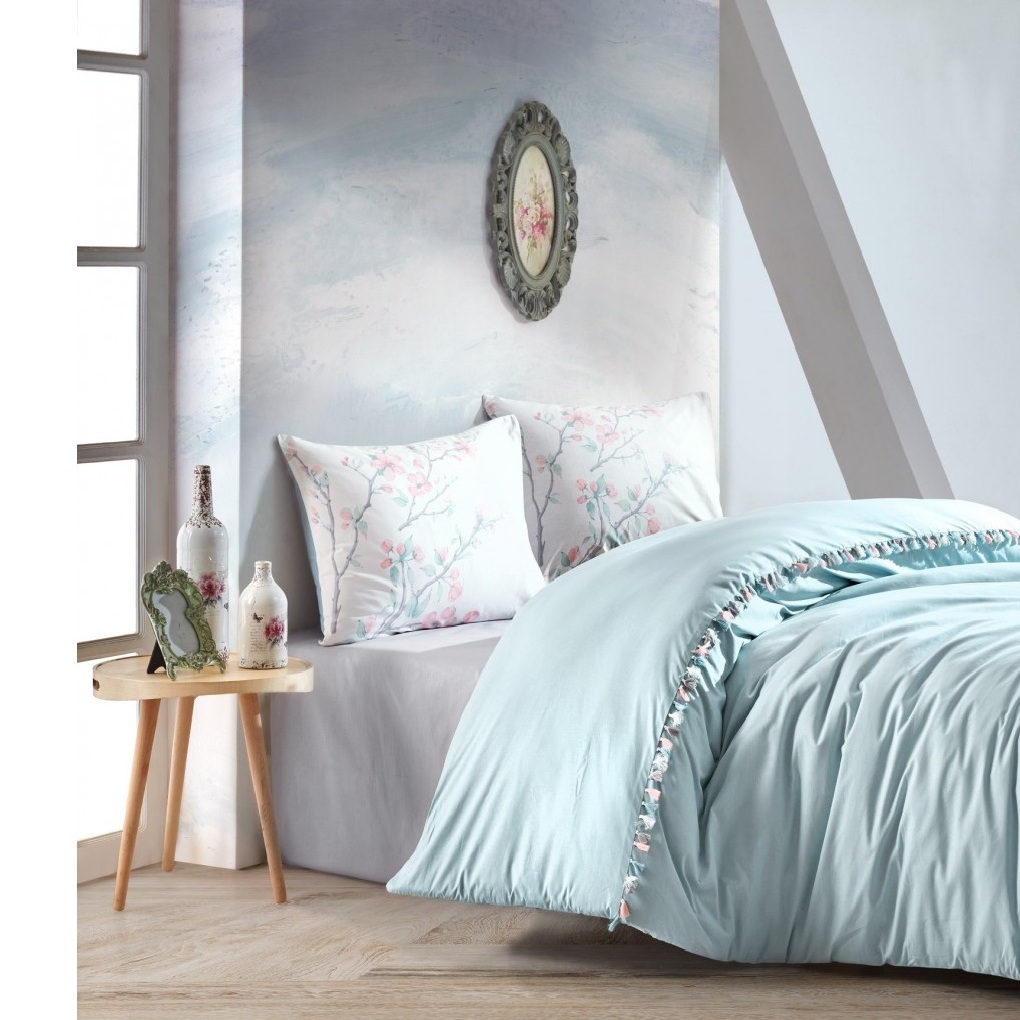 سرویس ملحفه کاتن باکس مدل Candy دو نفره 4 تکه