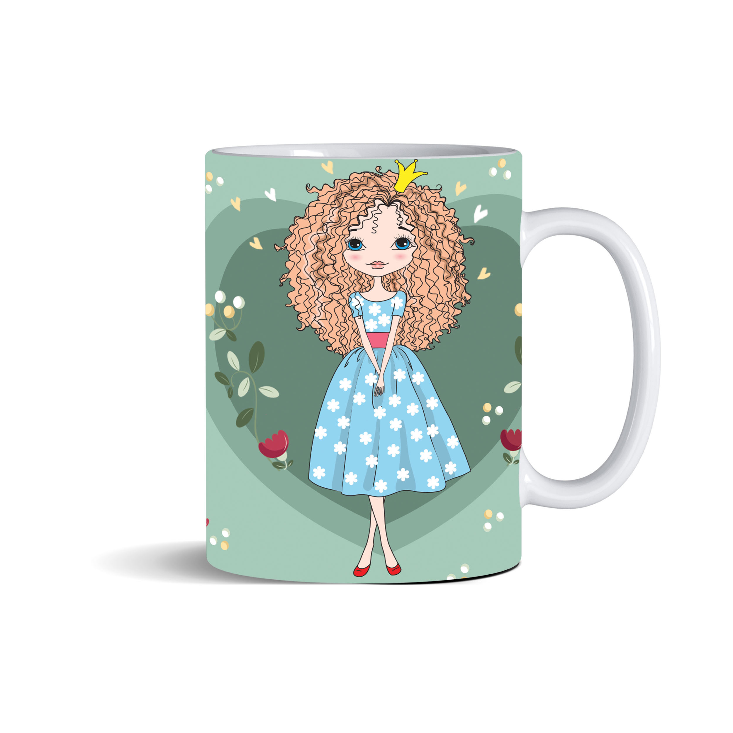 ماگ مدل دختر تیرماهی