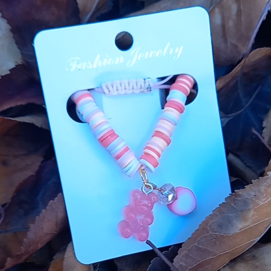 دستبند زیبای رنگی فیمو