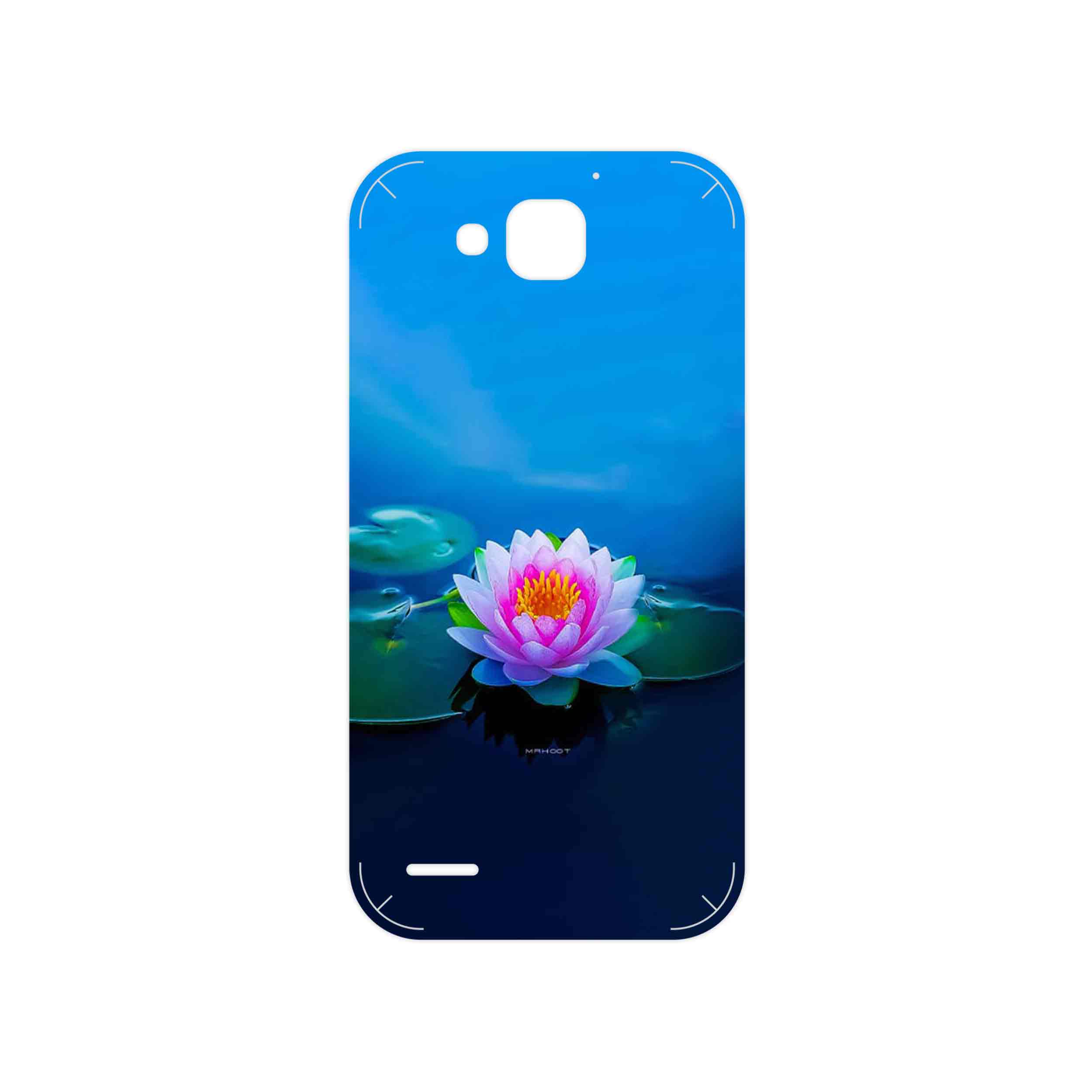 برچسب پوششی ماهوت مدل Lotus مناسب برای گوشی موبایل آنر 3X G750