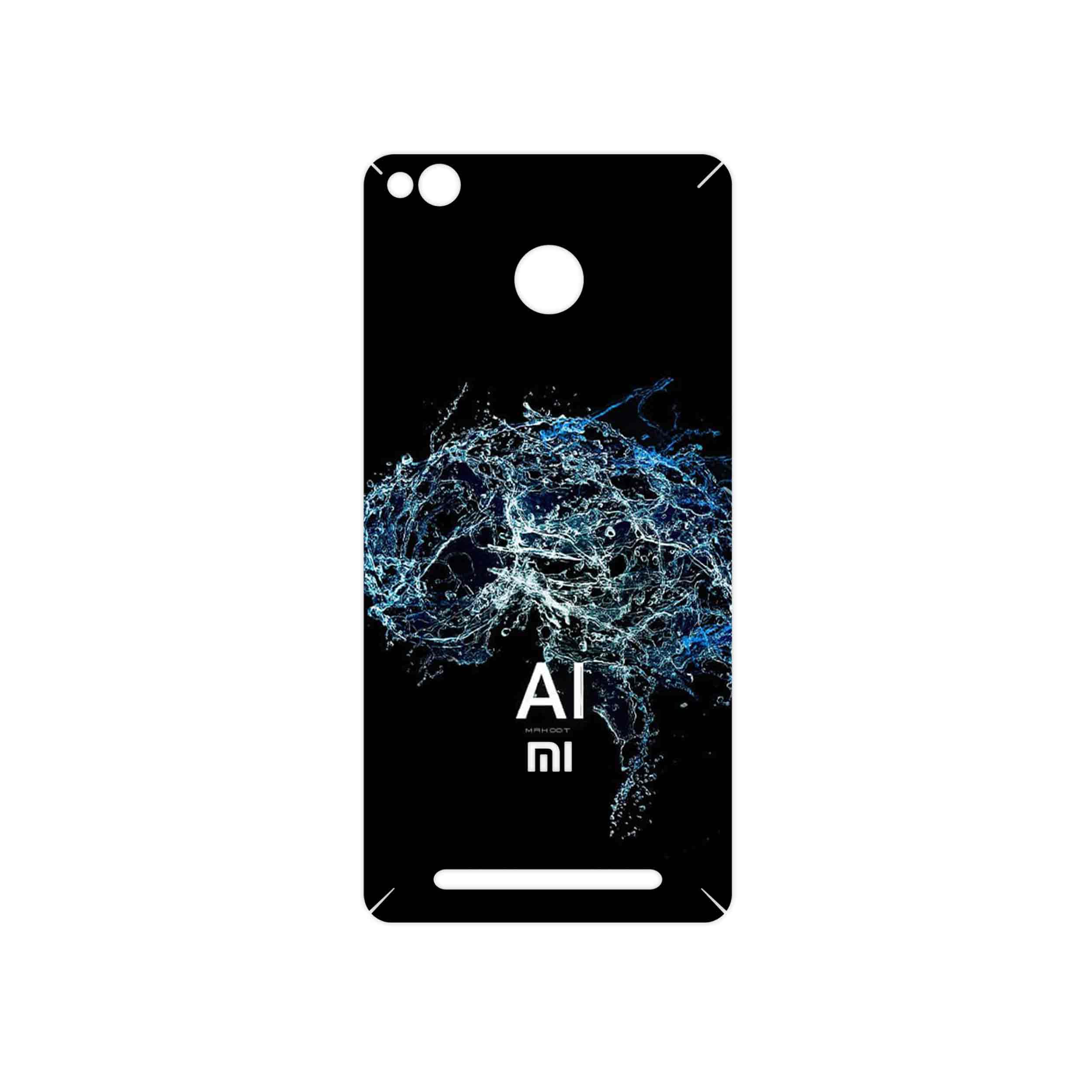 برچسب پوششی ماهوت مدل Artificial intelligence 2 مناسب برای گوشی موبایل شیائومی Redmi 3 Pro