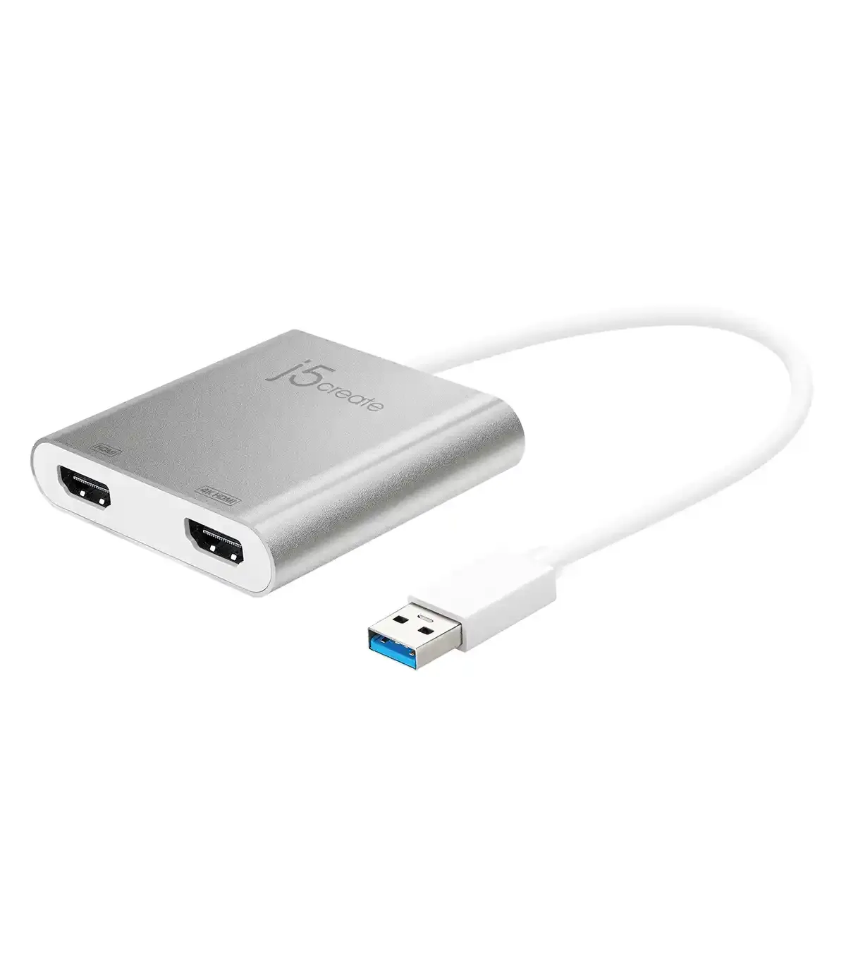 مبدل جی فایو کریت USB 3.0 به 2 پورت HDMI مدل J5create JUA365