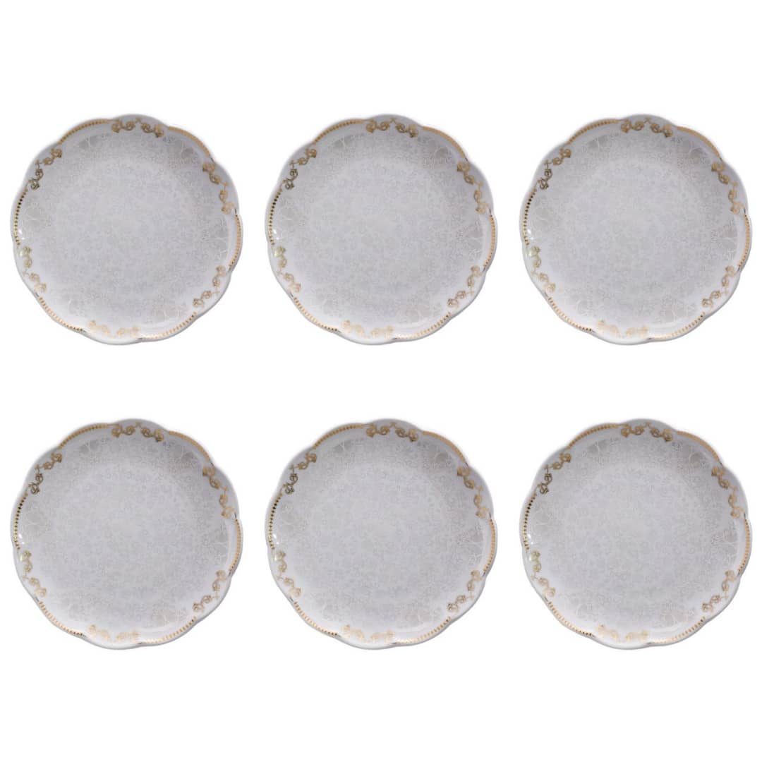 پیش دستی مقصود مدل نیلوفری داتیس مجموعه 6 عددی