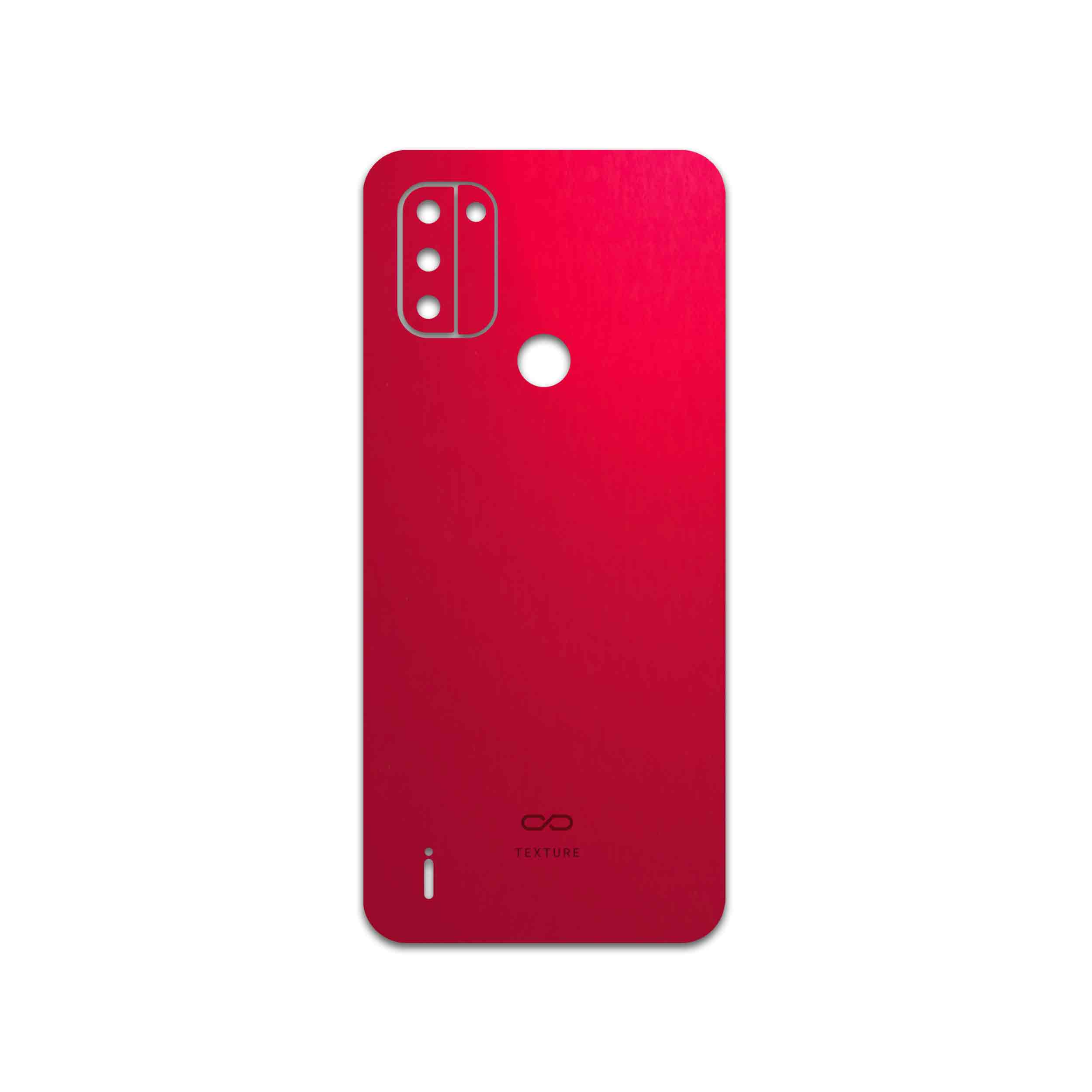 برچسب پوششی ماهوت مدل Matte-Warm-Red مناسب برای گوشی موبایل نوکیا C31