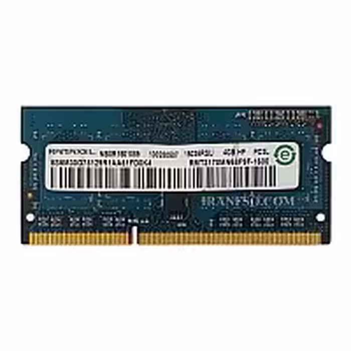 رم لپ تاپ 4 گیگ Ramaxel DDR3-PC3L 1600-12800 MHz 1.35V یک سال گارانتی