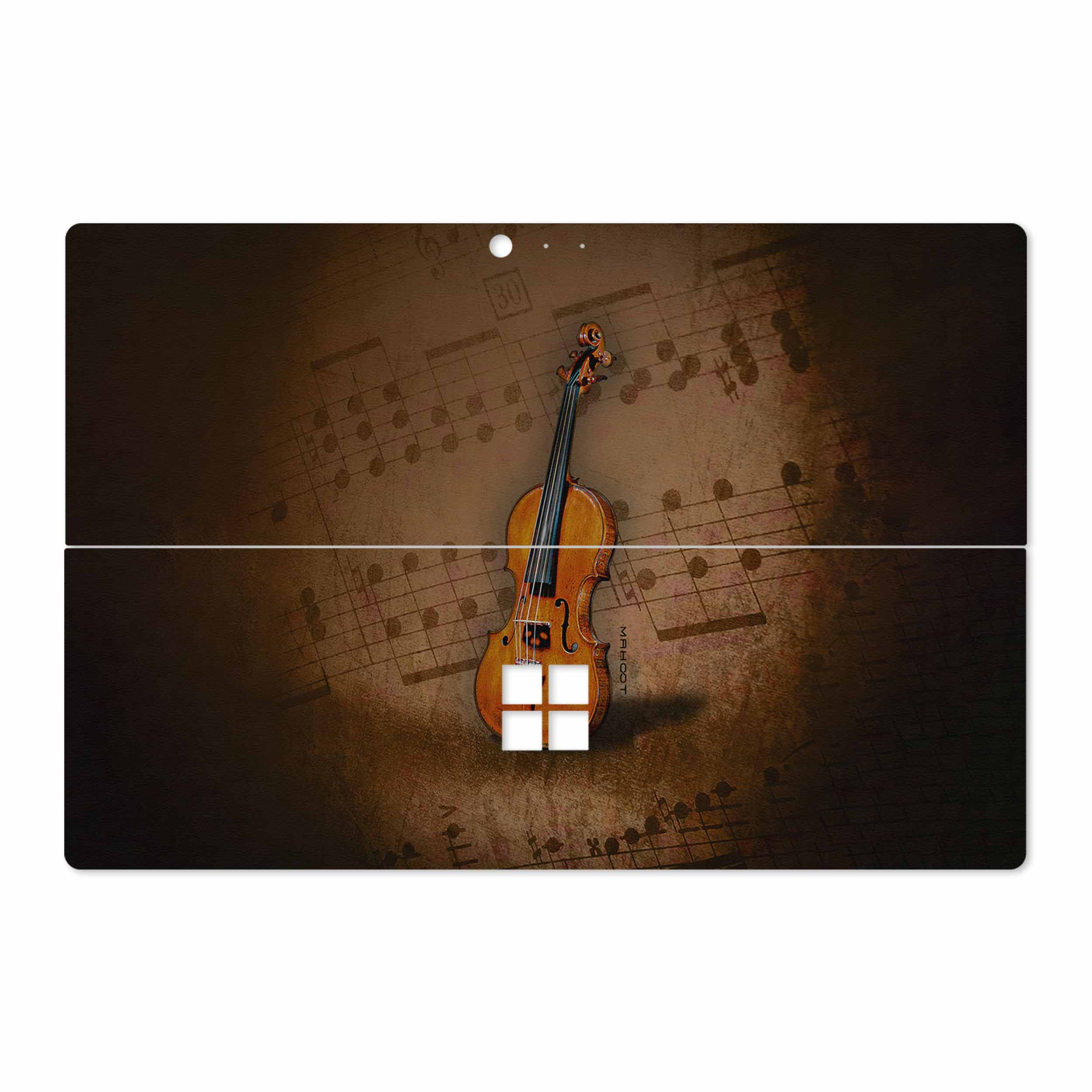 برچسب پوششی ماهوت مدل Violin-Instrument مناسب برای تبلت مایکروسافت Surface Pro 4 2015