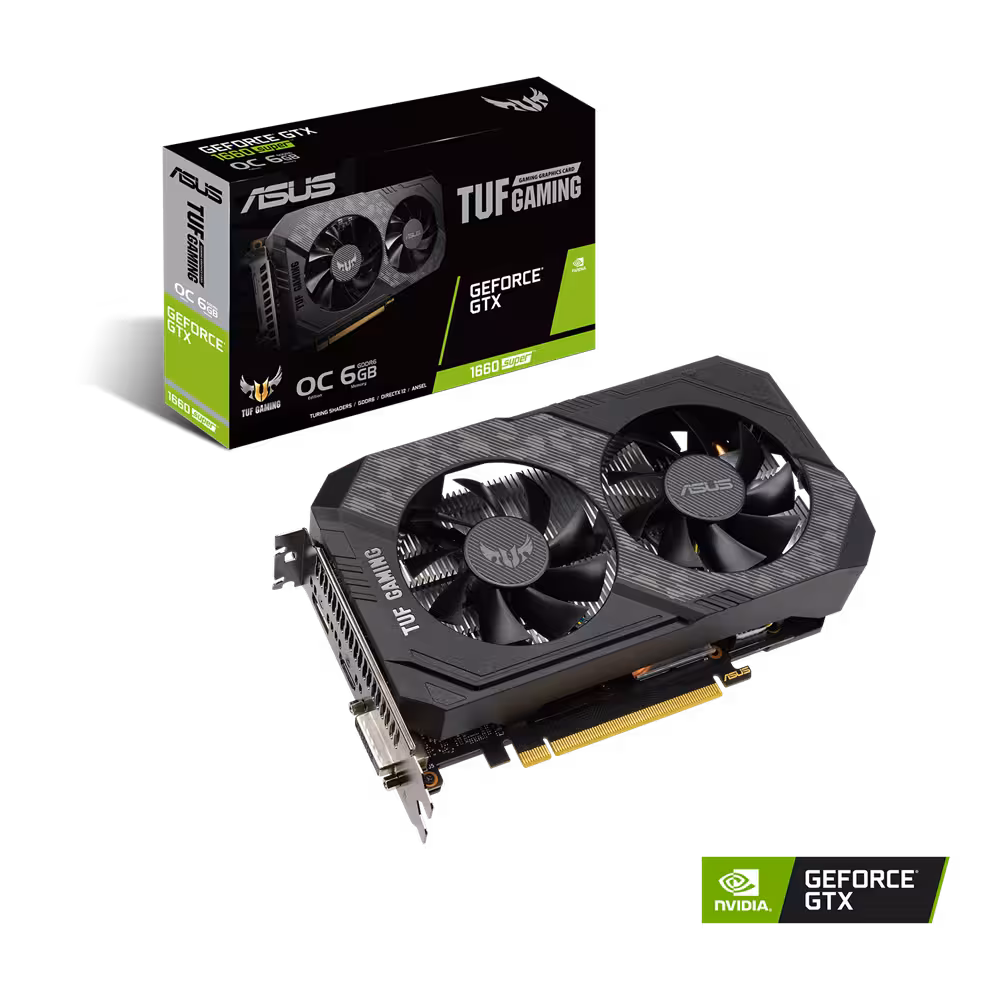 کارت گرافیک ایسوس مدل TUF GTX1660S-6G-GAMING