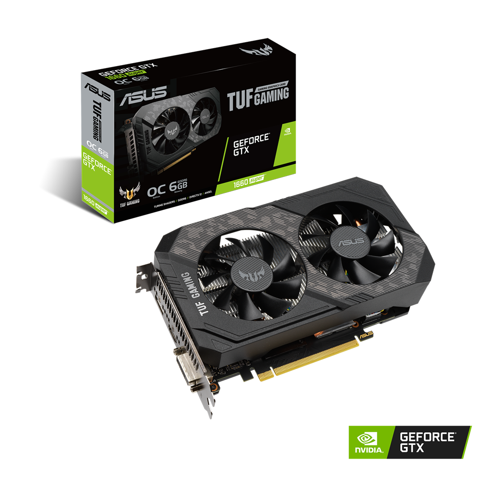 کارت گرافیک ایسوس مدل TUF GTX1660S-6G-GAMING