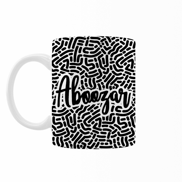 ماگ مدل اسم ابوذر