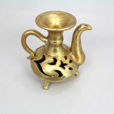 گلدان سفالی طرح گلاب پاش