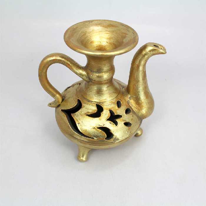 گلدان سفالی طرح گلاب پاش