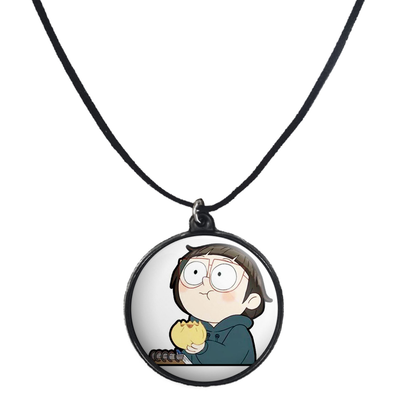 گردنبند پرمانه طرح خرس‌های کله‌فندقی کد pmb.10266 مدل دو طرفه