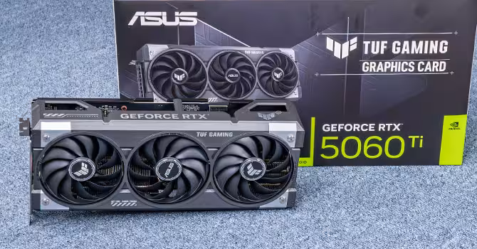 کارت گرافیک Asus TUF Gaming GeForce RTX 5060 Ti 16GB OC - دوسو آی تی