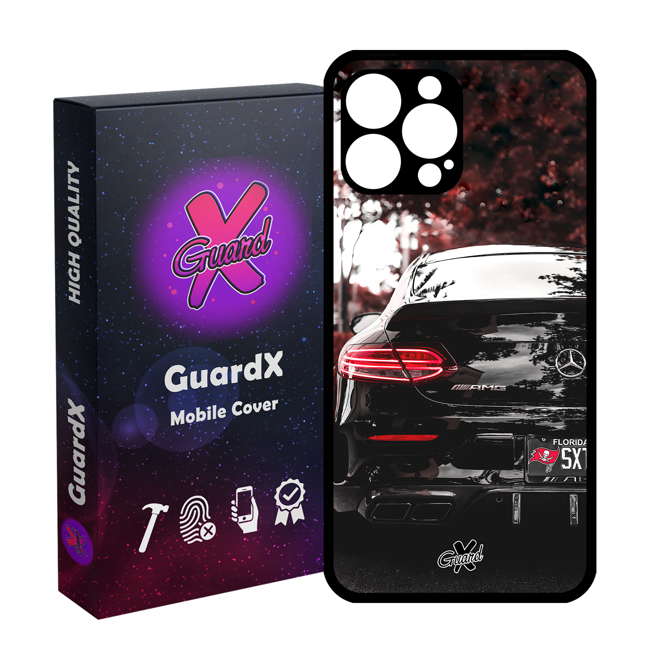 کاور گارد ایکس طرح Benz مدل Glass10350 مناسب برای گوشی موبایل اپل iPhone 13 Pro Max