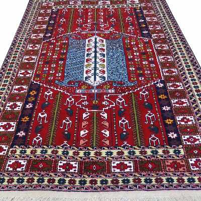 فرش دستبافت دو و نیم متری مدل قوچان کد 440