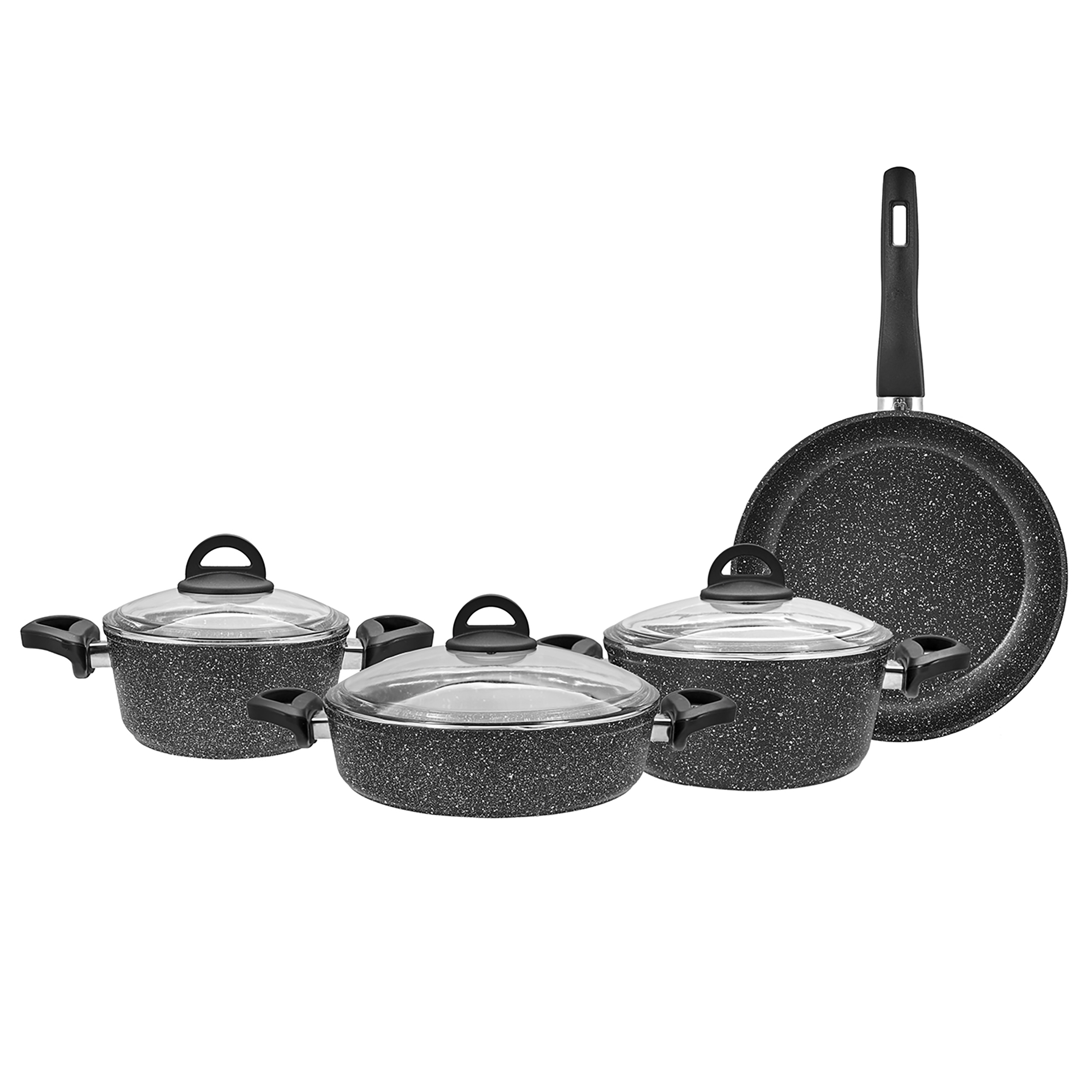 سرویس تابه و قابلمه 7 پارچه کاراجا مدل MARINA