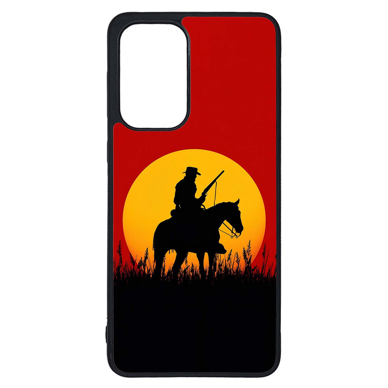 کاور طرح Red Dead کد G-204 مناسب برای گوشی موبایل سامسونگ Galaxy A33 / A33 5G | دیجی قاب دونی
