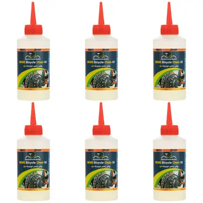  روغن زنجیر دوچرخه بمو مدل A200 حجم 80 میلی لیتر بسته 6 عددی