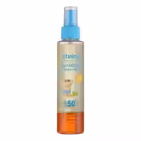 اسپری ضد آفتاب کودکان الوینا SPF 50 مدل Mist حاوی محافظ UVA و UVB مناسب انواع پوست حجم 150 میلی لیتر