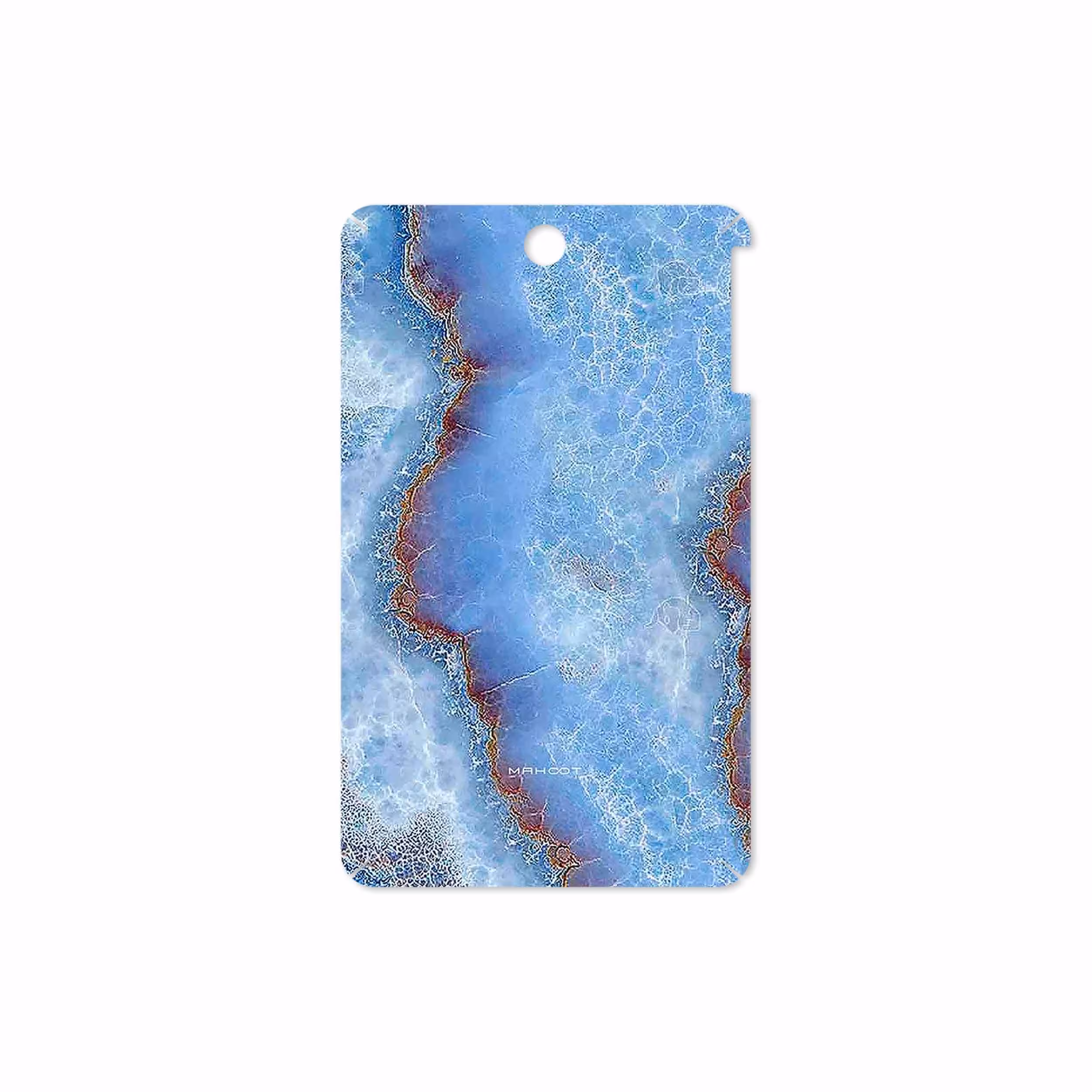 برچسب پوششی ماهوت مدل Blue Ocean Marble مناسب برای تبلت لنوو A7-50 A3500 2014