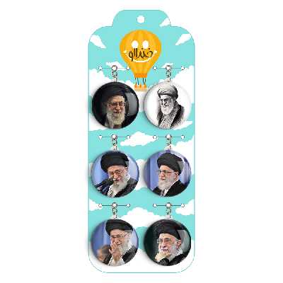 جاکلیدی خندالو طرح تصویر رهبر کد 136A مجموعه 6 عددی