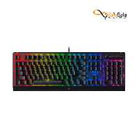 خرید کیبورد گیمینگ با سیم ریزر مدل BlackWidow V3 - US • سوئیچ سبز