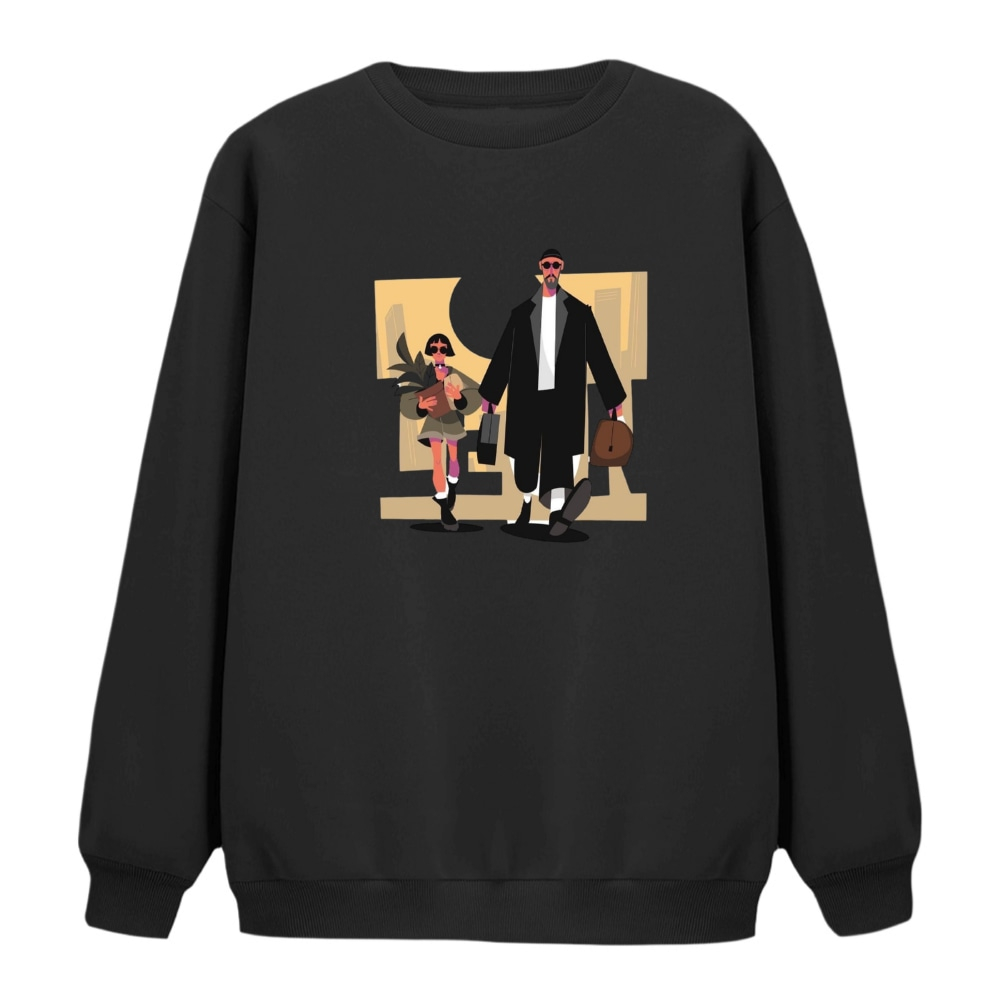 سویشرت زنانه مدل ماتیلدا رنگ مشکی