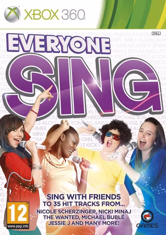 بازی ایکس باکس 360 everyone sing