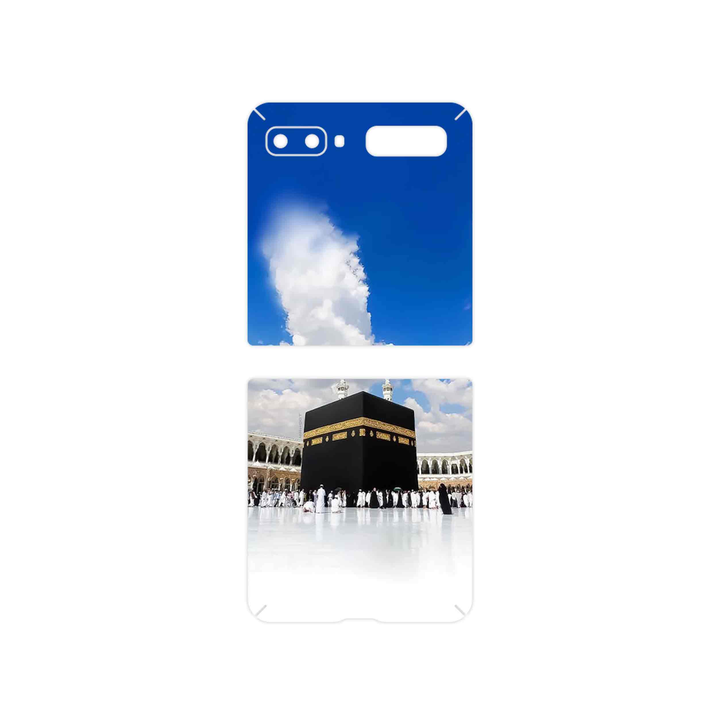 برچسب پوششی ماهوت مدل Kaaba مناسب برای گوشی موبایل سامسونگ Galaxy Z Flip