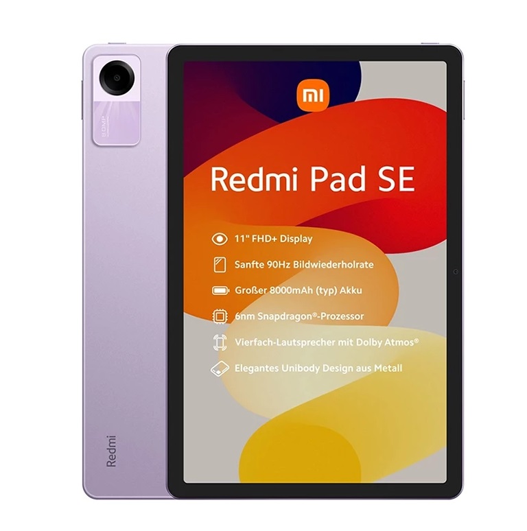 تبلت شیائومی مدل Redmi Pad SE ظرفیت 128 گیگابایت رم 4 گیگابایت