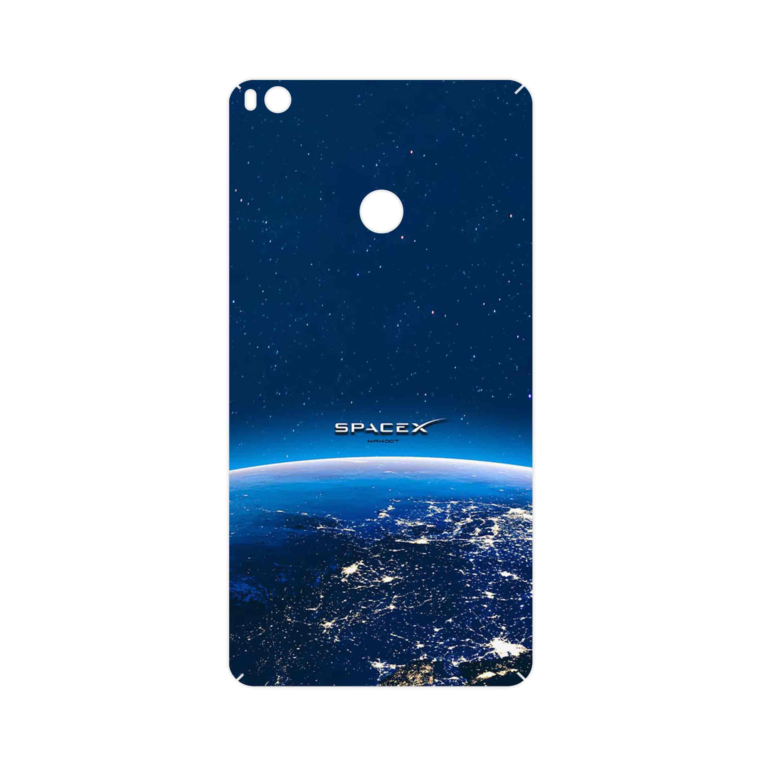 برچسب پوششی ماهوت مدل Space X مناسب برای گوشی موبایل شیائومی Mi Max 2