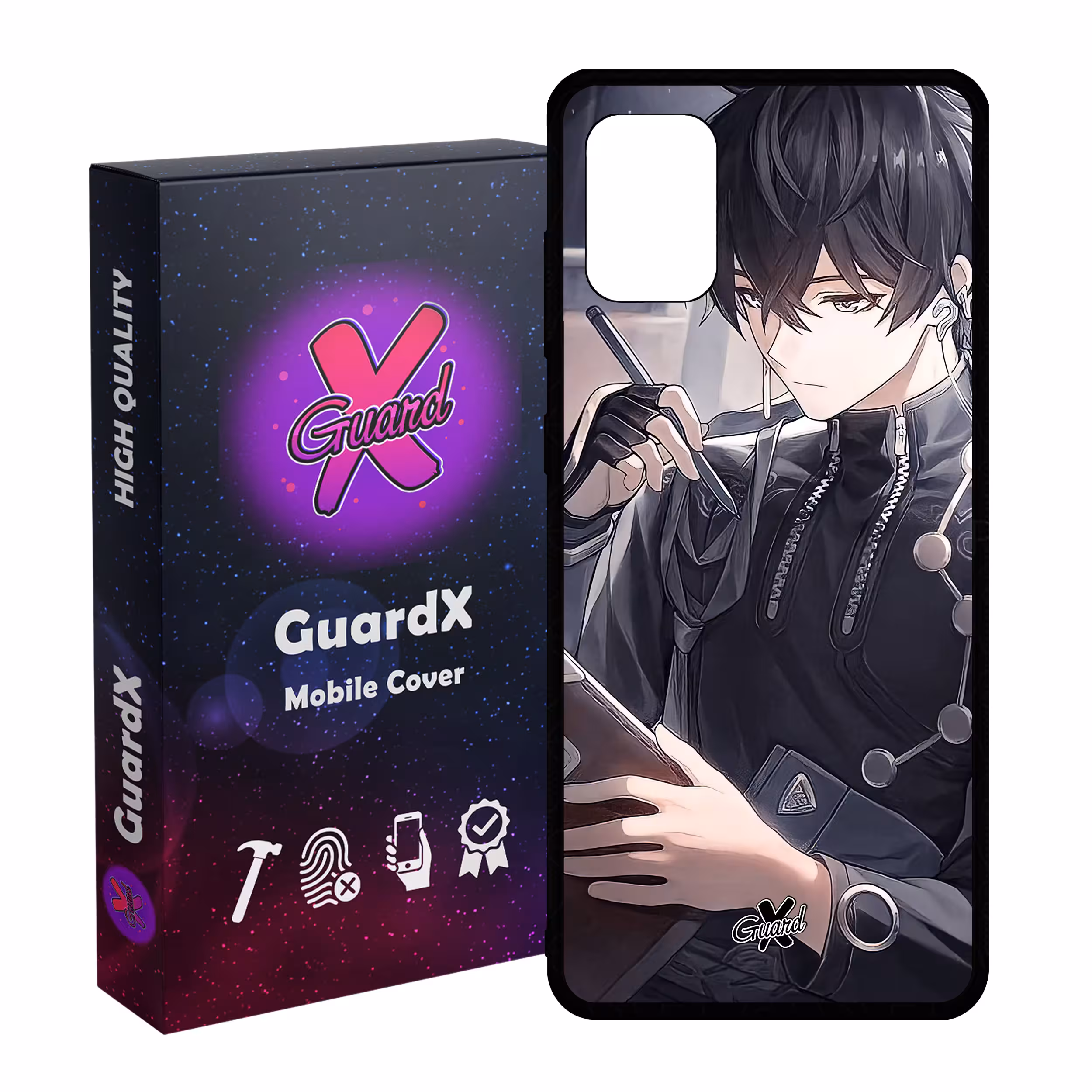 کاور گارد ایکس طرح انیمه مدل Glass10510 مناسب برای گوشی موبایل سامسونگ Galaxy A31