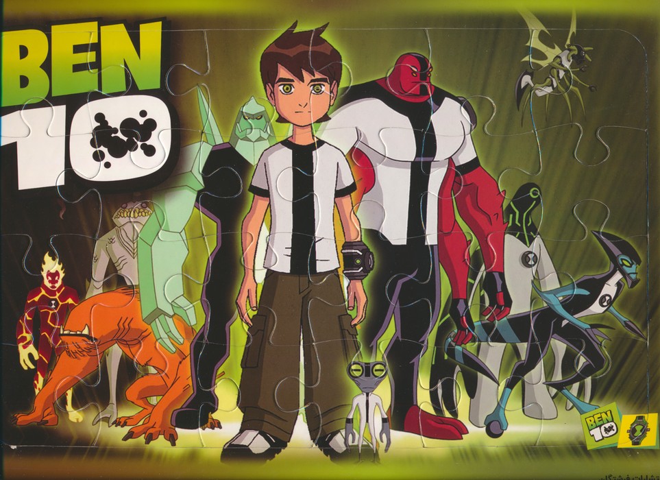 پازل 35 تکه پشت وایت بردی بن تن (گلاسه) - ناشربوک | خرید آنلاین کتاب