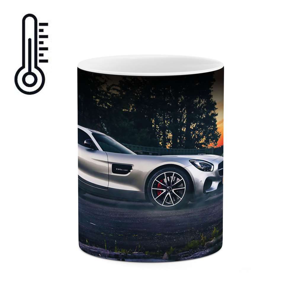 ماگ حرارتی طرح ماشین BENZ مدل mgph10210