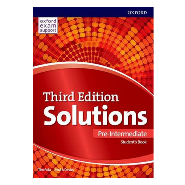 کتاب Solutions 3rd Pre Intermediate اثر Tim Falla And Paul A Davies انتشارات Oxford