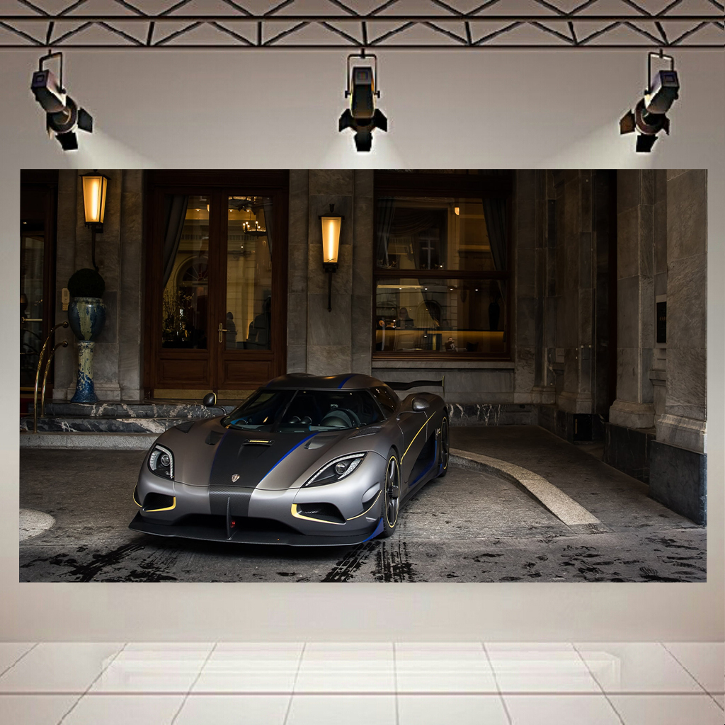 تابلو شاسی طرح ماشین مدل koenigsegg agera کد AR602
