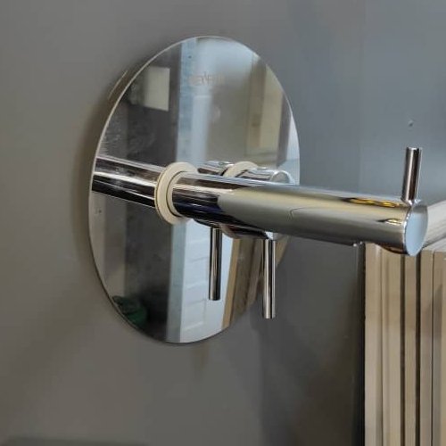 شیر روشویی توکار رنگ کروم ارسال به سراسر ایران