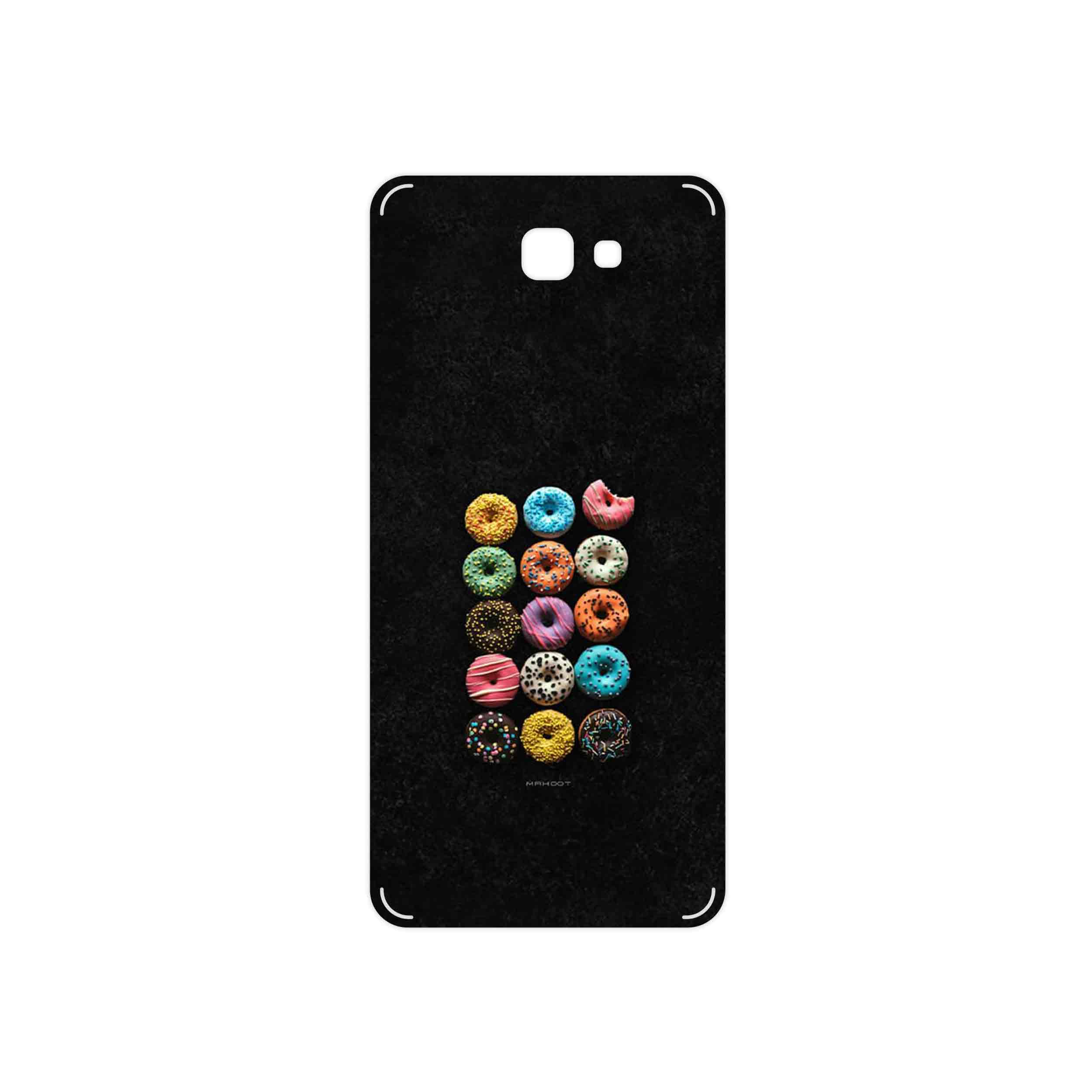 برچسب پوششی ماهوت مدل Doughnut مناسب برای گوشی موبایل سامسونگ Galaxy J7 Prime