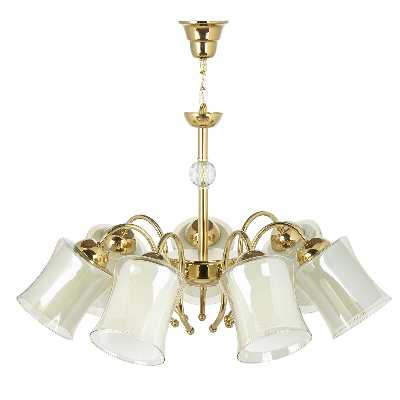 لوستر و چراغ دیواری چشمه نور کد A833/7-1-Pro مجموعه دو عددی