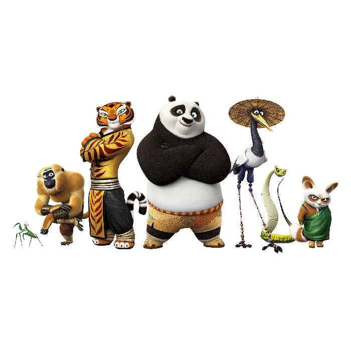 استند تولد رومیزی طرح پاندای کنگفوکار کد 303