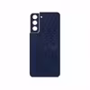 برچسب پوششی ماهوت مدل Deep-Blue-Leather مناسب برای گوشی موبایل سامسونگ Galaxy S21 FE 5G